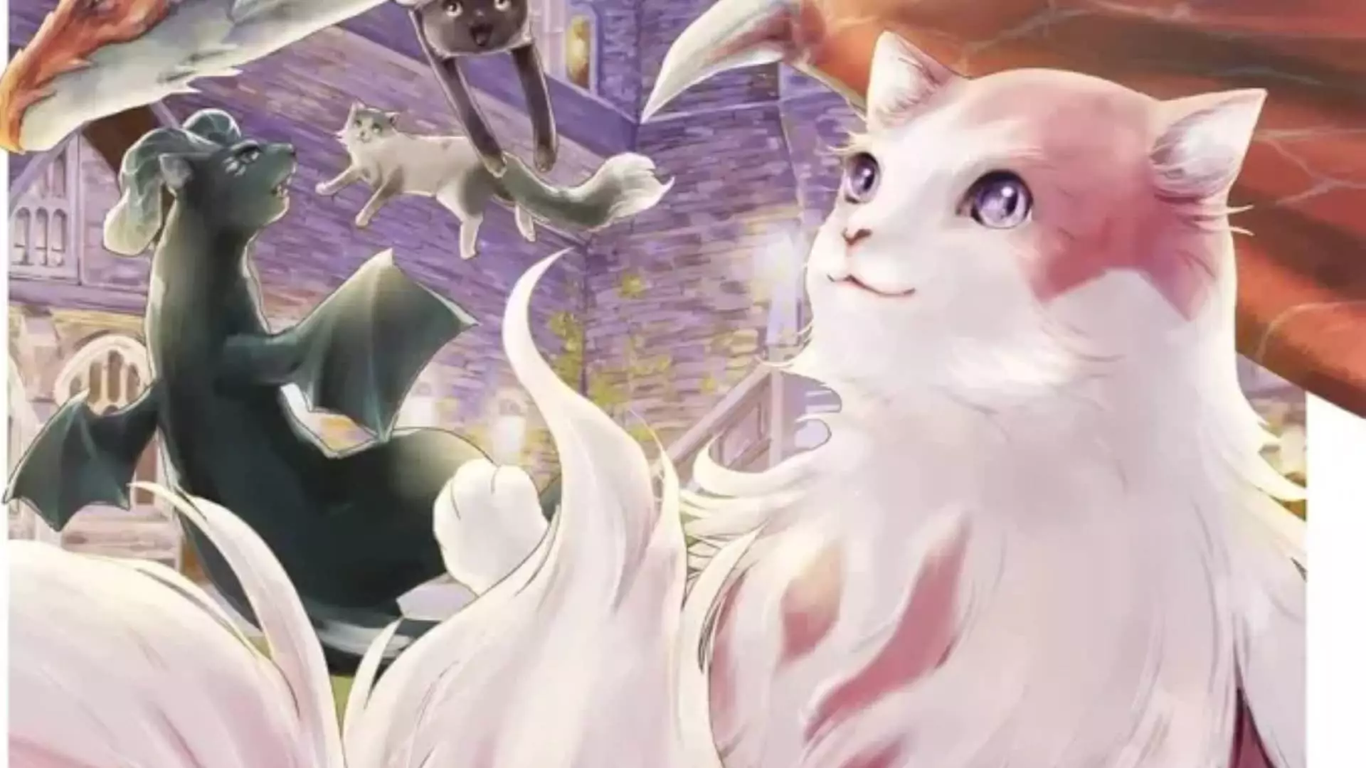 cats and dragon mise en avant