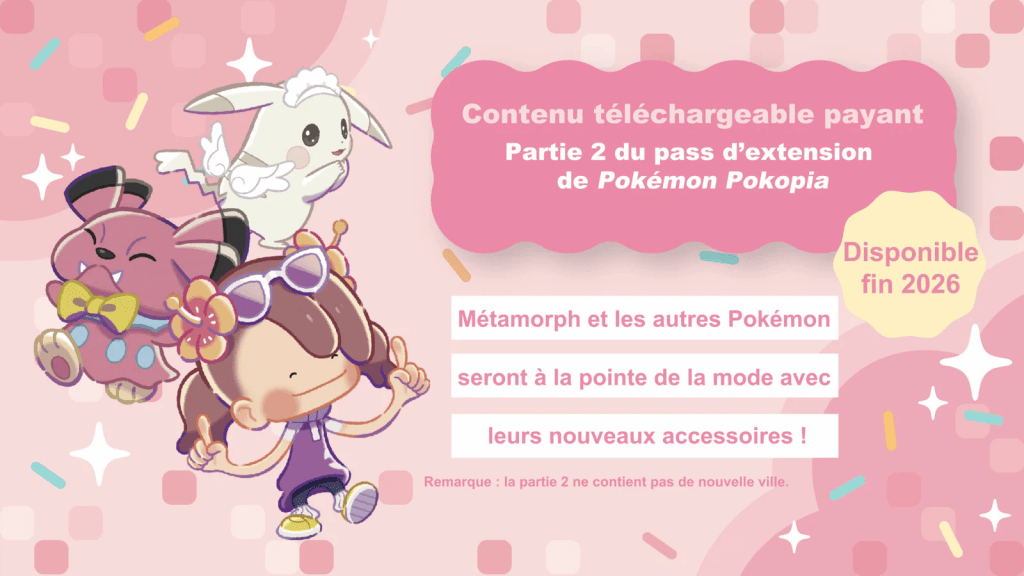 [Pokémon Pokopia] De nouvelles informations concernant la partie 1 du pass d’extension : Fonds-Bulleux, ainsi que la date de sortie de ce contenu, ont été annoncées