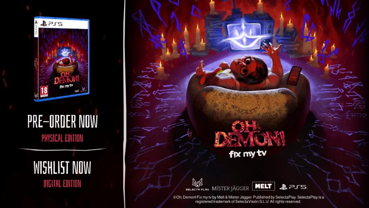 [Oh, Demon! Fix My TV] : l'aventure d'horreur absurdearrive en édition physique sur PlayStation 5 fin 2026
