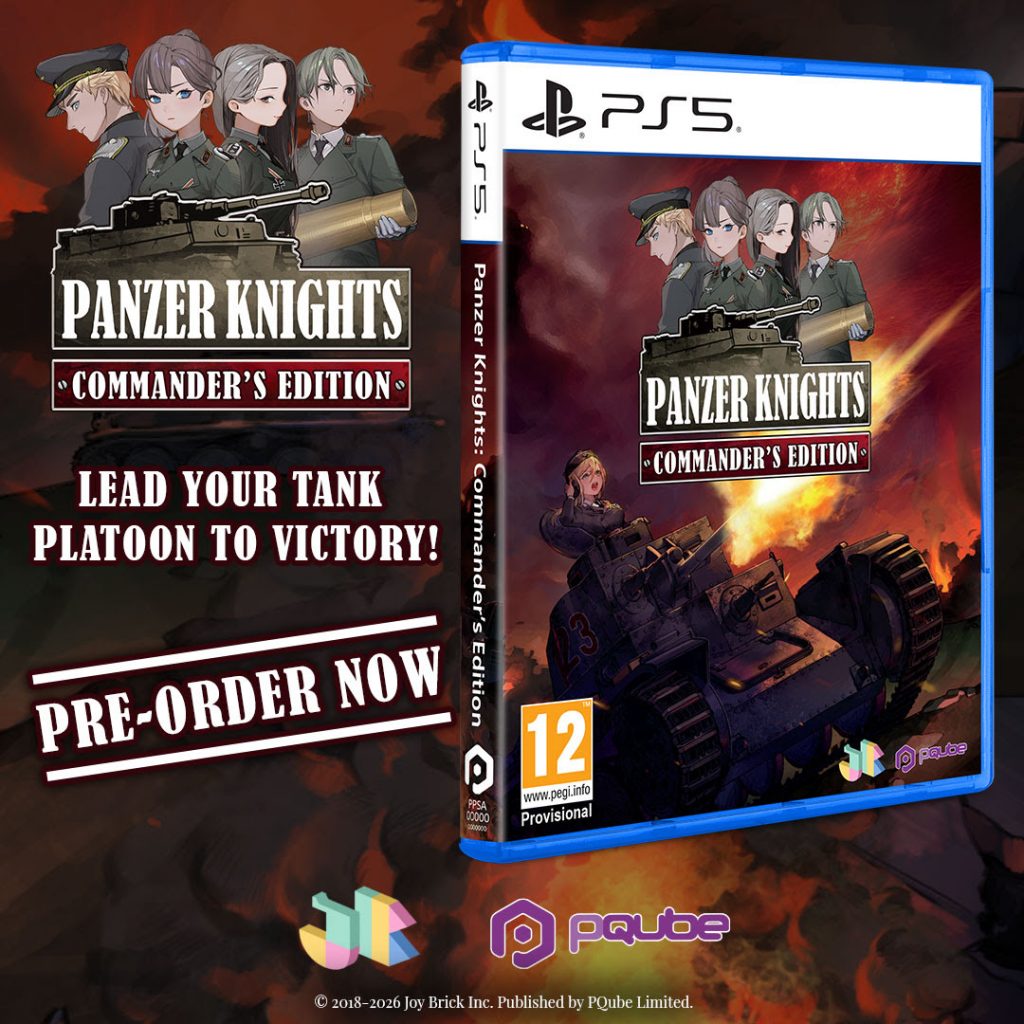 [Panzer Knights: Commander's Edition] : L'édition physique PlayStation 5 déployée le 13 août 2026 !
