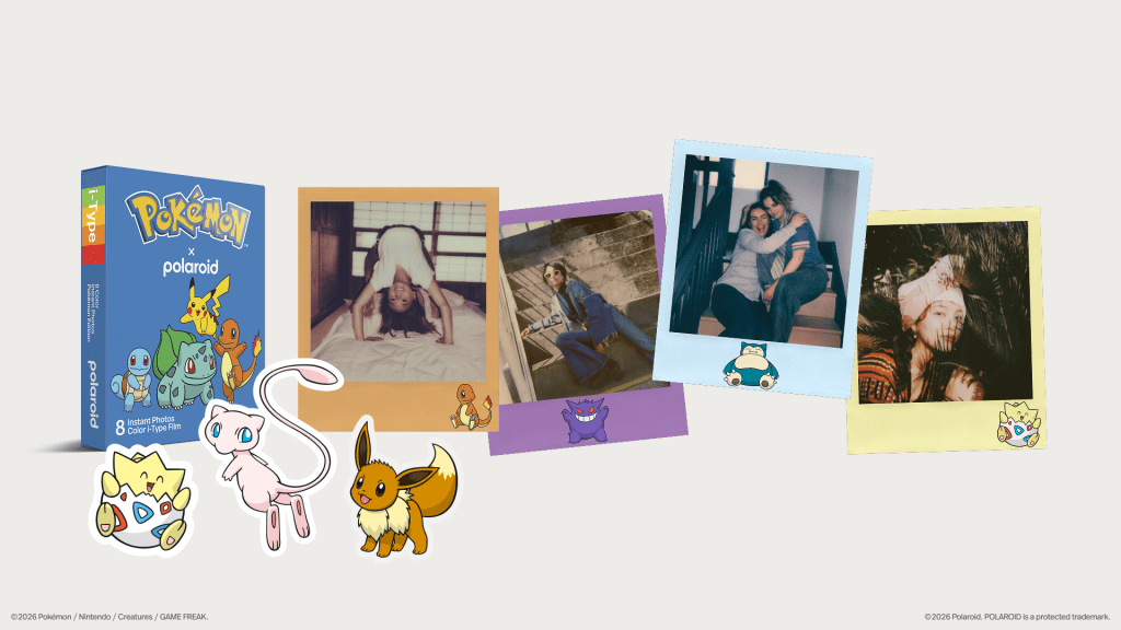 [POKÉNEWS] Polaroid dévoile une collaboration Pokémon en édition limitée composée de 9 pièces !
