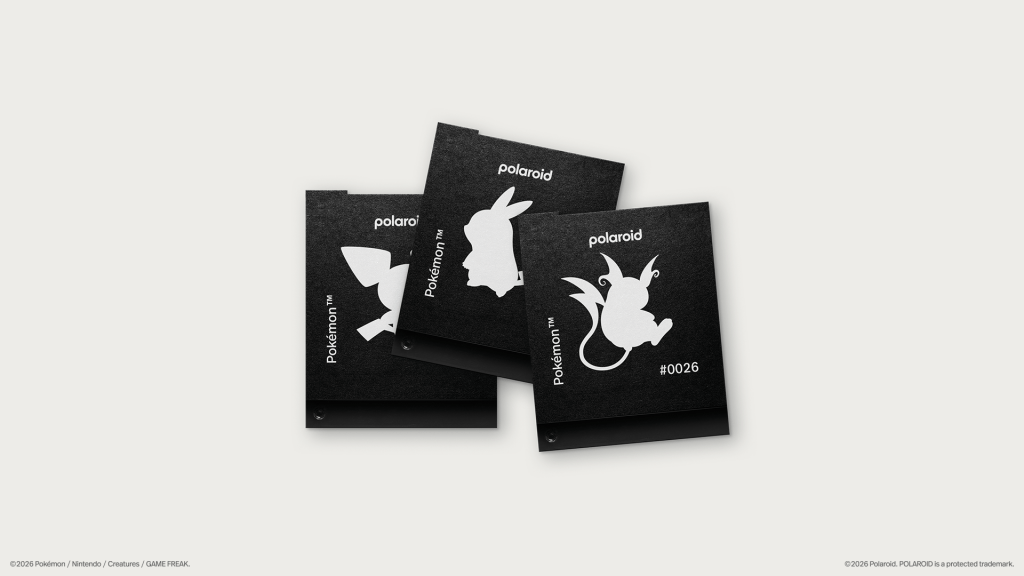 [POKÉNEWS] Polaroid dévoile une collaboration Pokémon en édition limitée composée de 9 pièces !