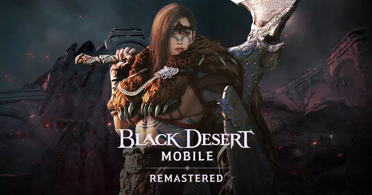 Black Desert Mobile Remastered - mise à jour août 2026