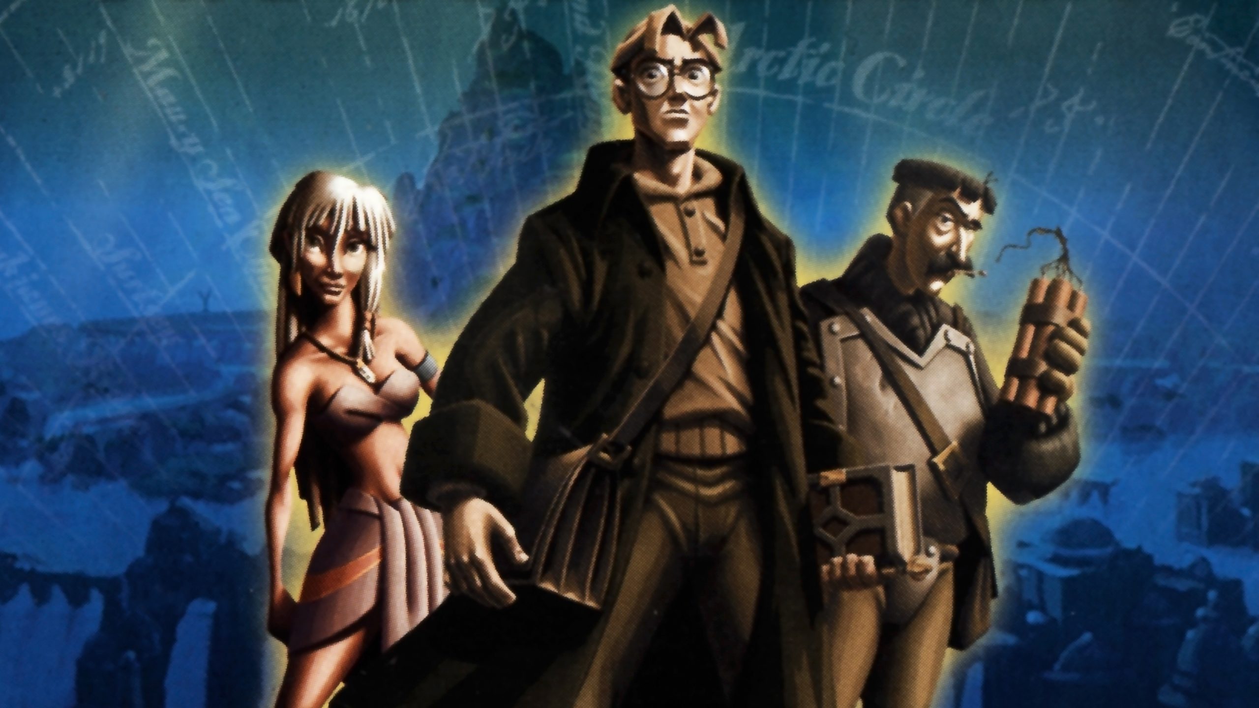 Disney’s Atlantis The Lost Empire keyart