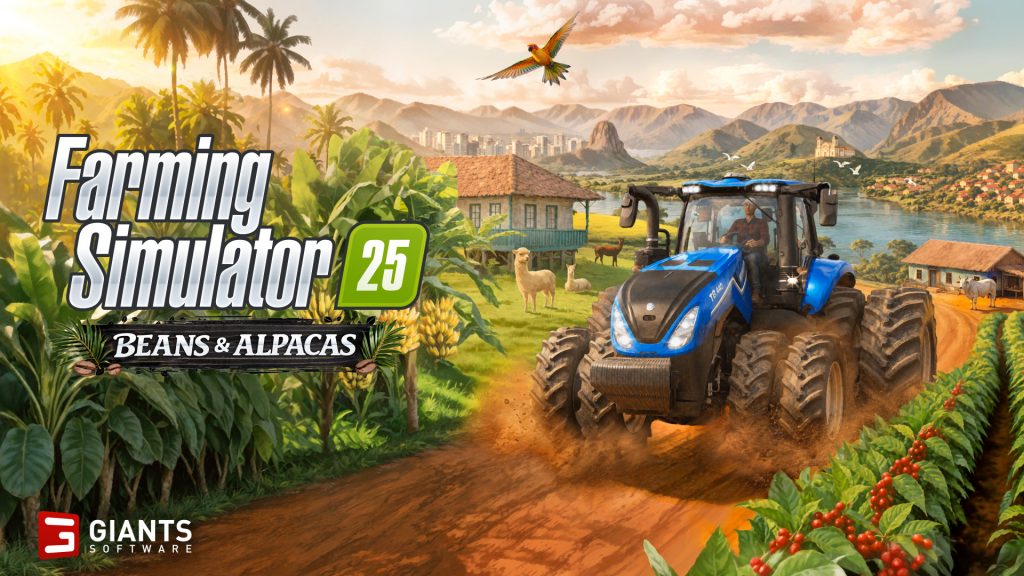 [Farming Simulator 25] GIANTS Software présentera Beans & Alpacas à la gamescom !