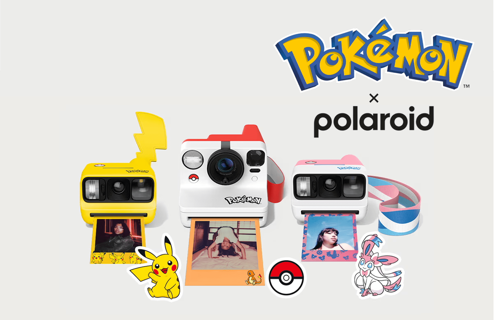 [POKÉNEWS] Polaroid dévoile une collaboration Pokémon en édition limitée composée de 9 pièces !