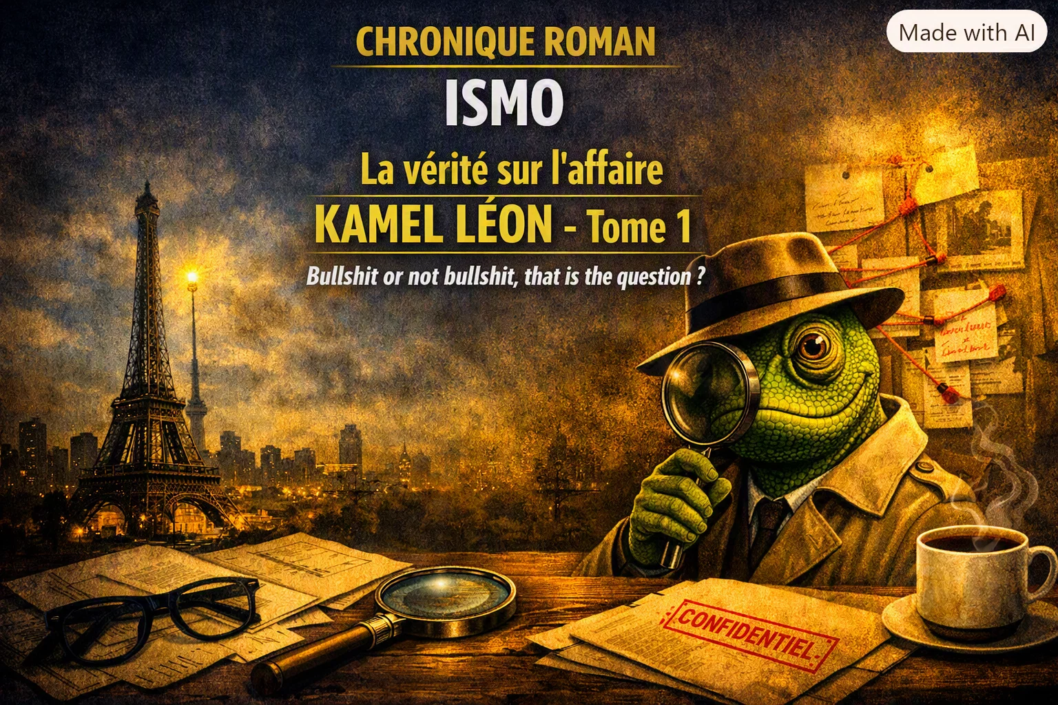 La vérité sur l'affaire Kamel Léon tome 1 - mise en avant