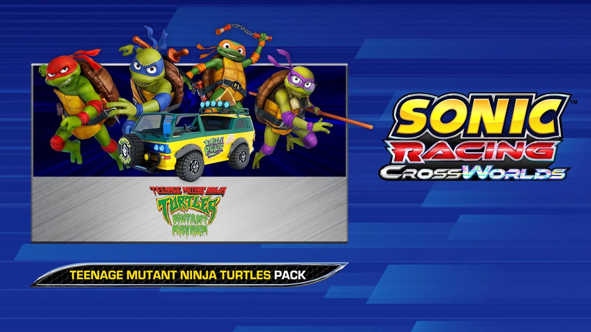 [Sonic Racing: CrossWorlds] Le Pack Tortues Ninja est dorénavant disponible !