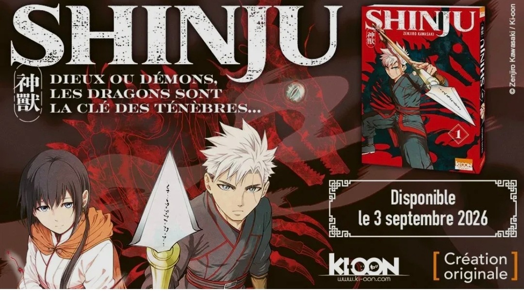 Les sorties du mois de septembre chez Ki-oon !