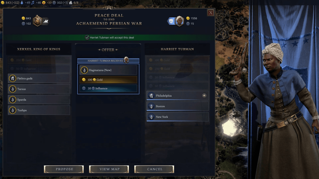 [Civilization VII] Les traités de paix évoluent avec la mise à jour 1.4.2 !