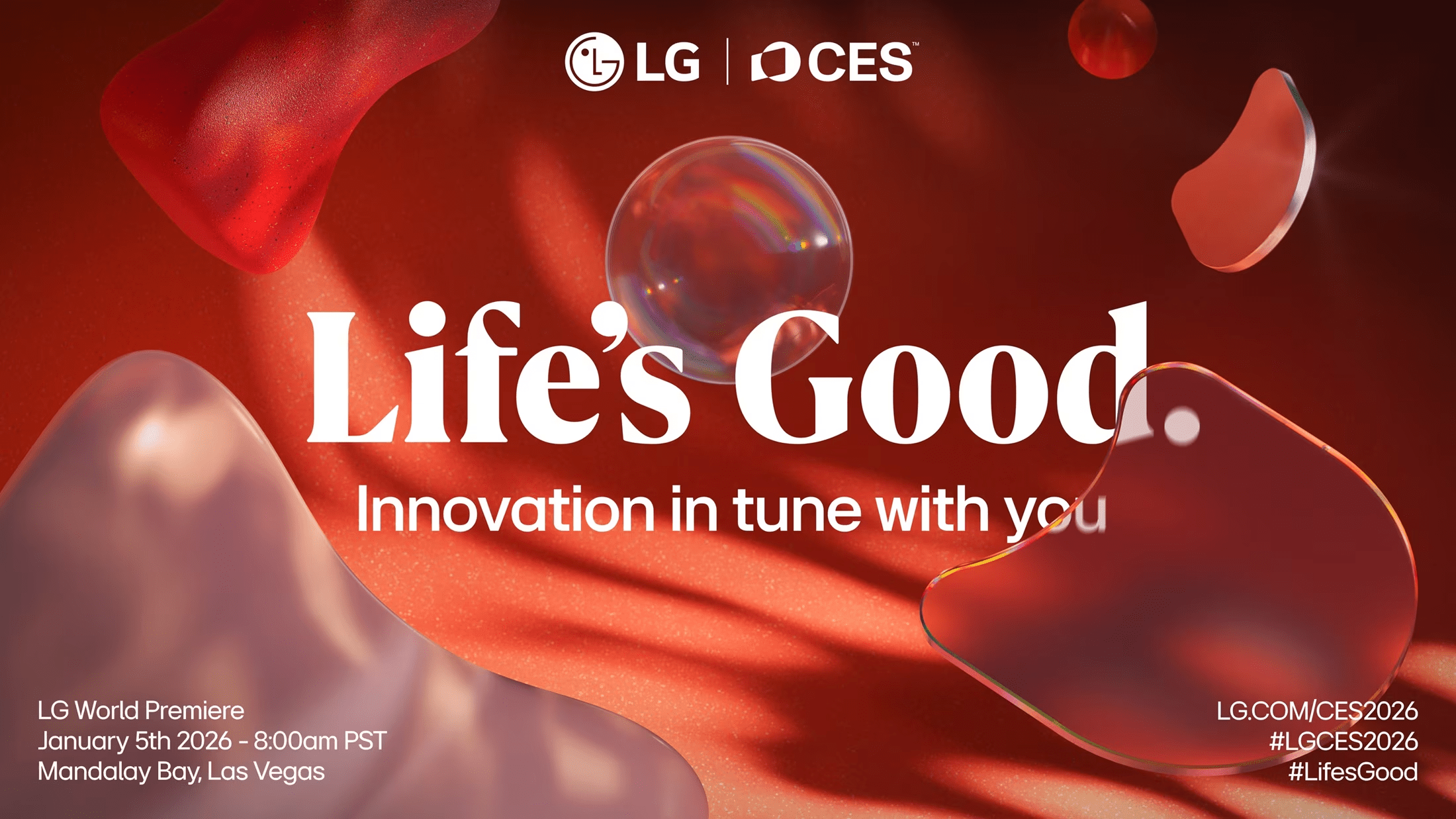 [LG ELECTRONICS] invite le monde entier à découvrir « Innovation In Tune With You »