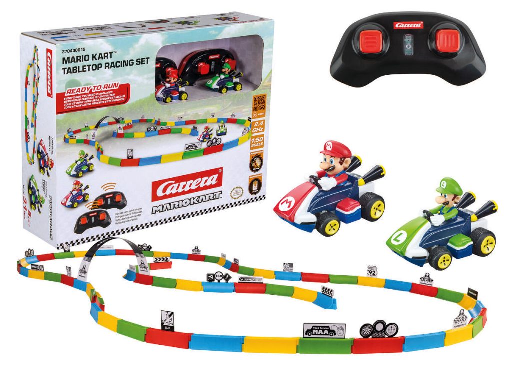 Sonic et Mario Kart prennent la pole position chez Carrera Toys !