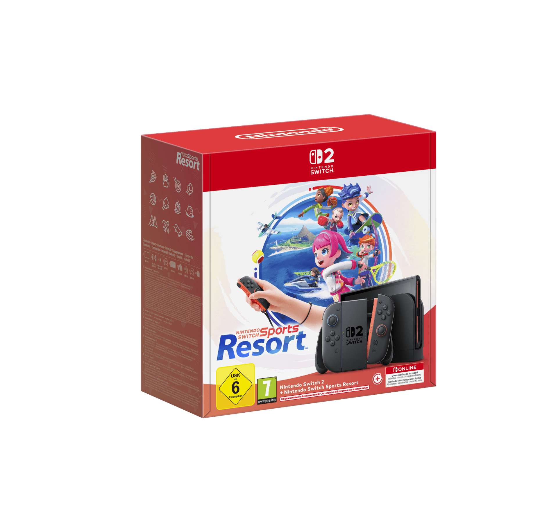 Le pack Switch 2 + Nintendo Switch Sports Resort sort le 22 octobre