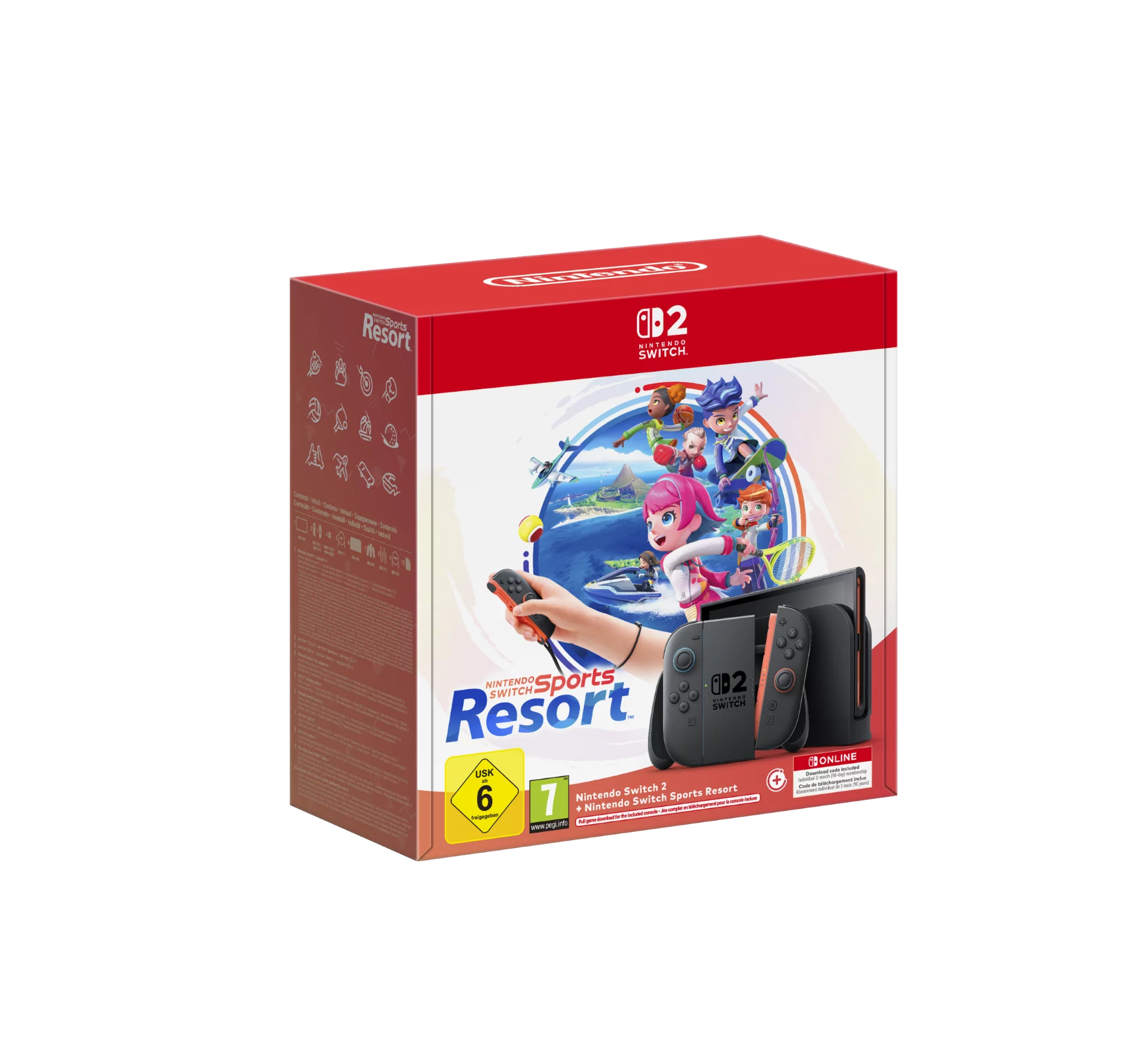 Le pack Switch 2 + Nintendo Switch Sports Resort sort le 22 octobre