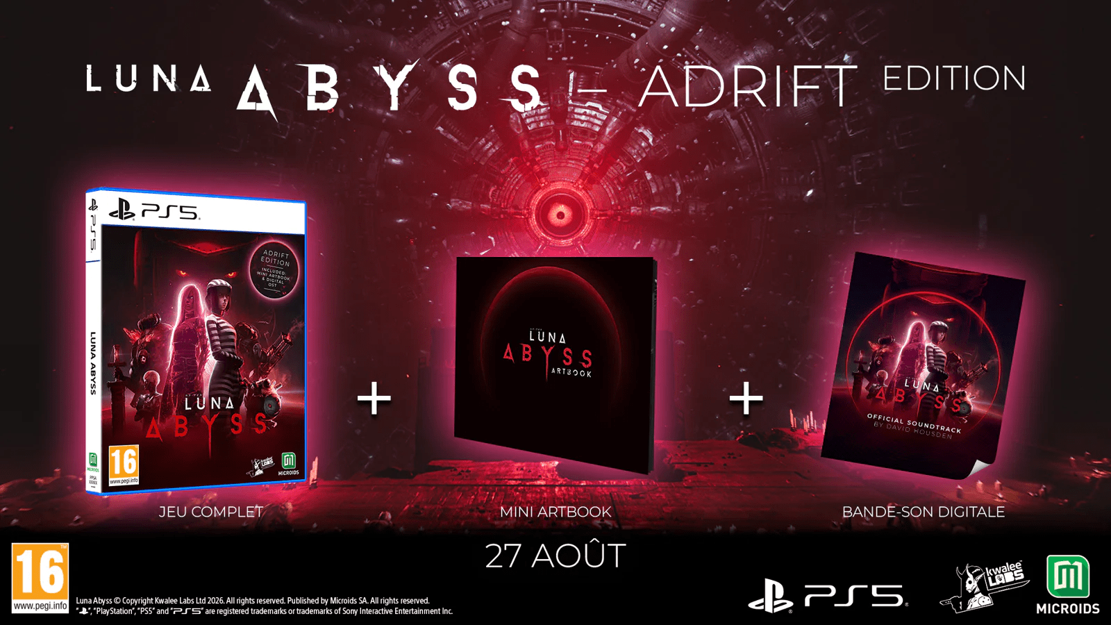 Luna Abyss Adrift Edition débarque le 27 aout sur PlayStation 5