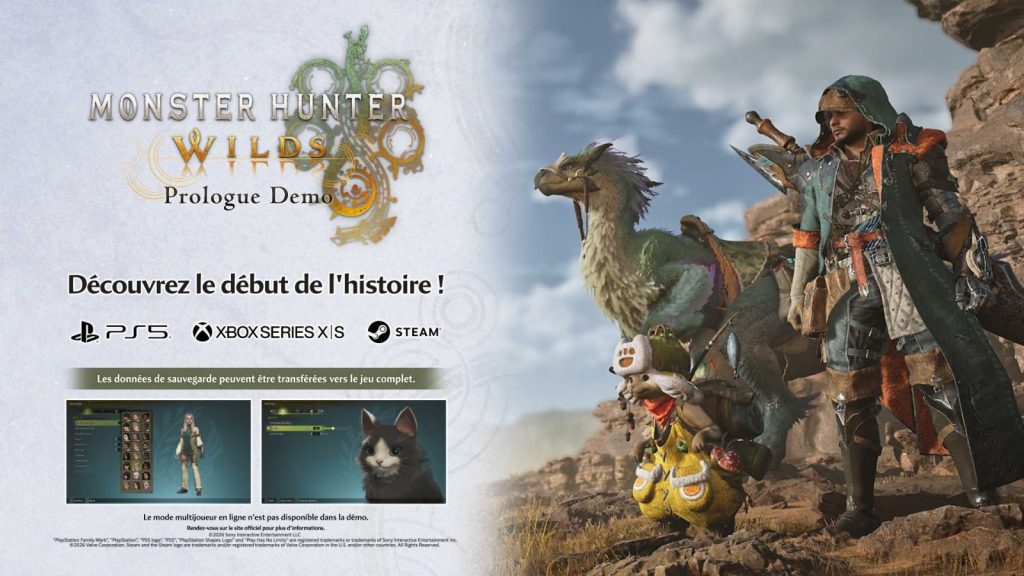 [Monster Hunter Wilds] Une démo jouable, de nouvelles options de bundle et un grand tournoi
