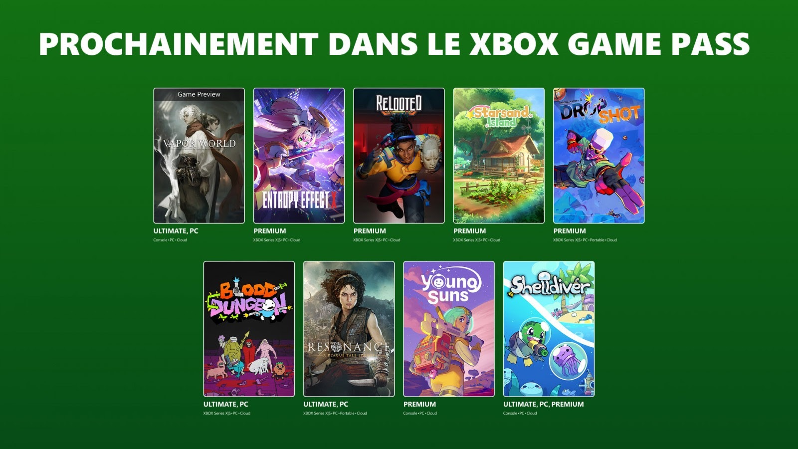 [XBOX Game Pass] Deuxième partie d’août dévoilée !