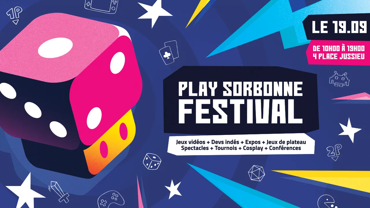Un festival gratuit, pensé pour et par les indépendants Créé par l'association étudiante Play Sorbonne Université, le festival s'adresse à tous·tes : familles, étudiants, professionnels et passionnés de culture geek. Son objectif reste inchangé depuis dix ans : offrir aux développeurs indépendants et aux auteurs de jeux de société une vitrine gratuite, sans enjeu financier. Aucune boutique, aucune vente sur place, seuls des goodies à prix libre et une restauration plafonnée à 5 € par repas sont proposés. Seule règle imposée aux exposants : pas de jeux pay-to-win. [Play Sorbonne Festival] La 10e édition de la fête du jeu indépendant !