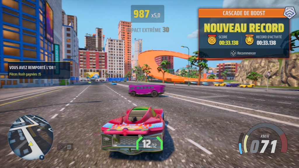 [Test] Hot Wheels Infinite Rush – Des bolides de poche dans un bac à sable XXL