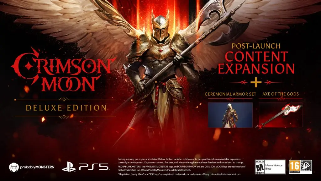 [Crimson Moon] Le jeu d’action gothique est désormais disponible !