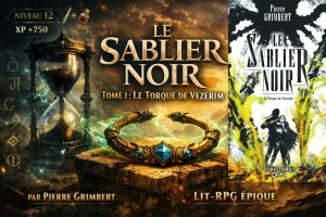 Le Sablier Noir tome 1 - mise en avant