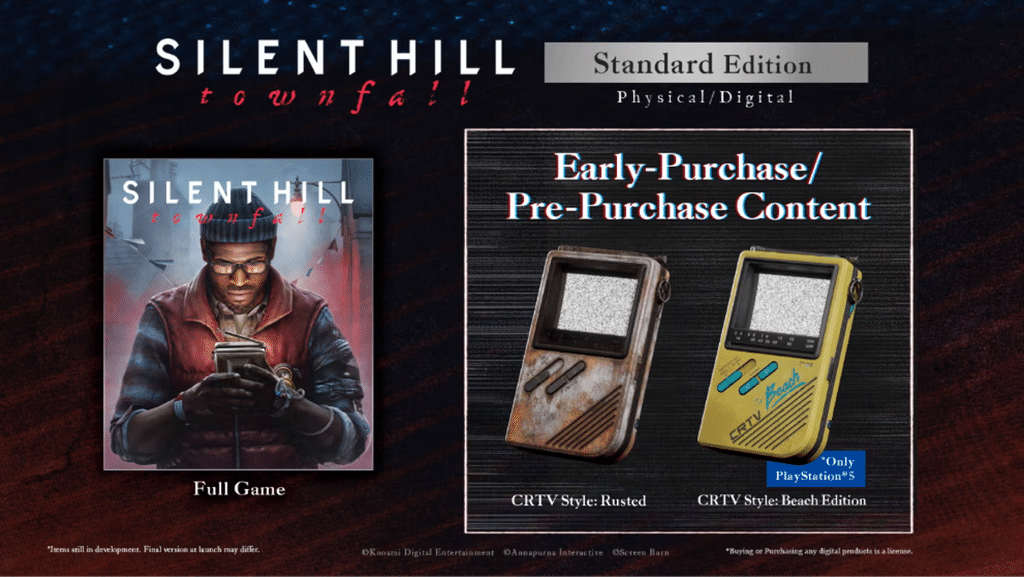 [KONAMI] Silent Hill: Townfall sort aujourd’hui
