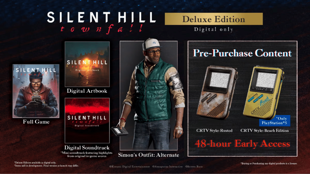 [KONAMI] Silent Hill: Townfall sort aujourd’hui