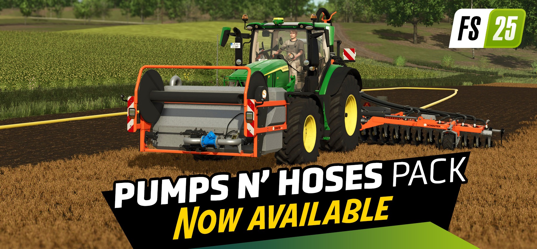 [Farming Simulator 25] Le pack gratuit Pumps N' Hoses est disponible !