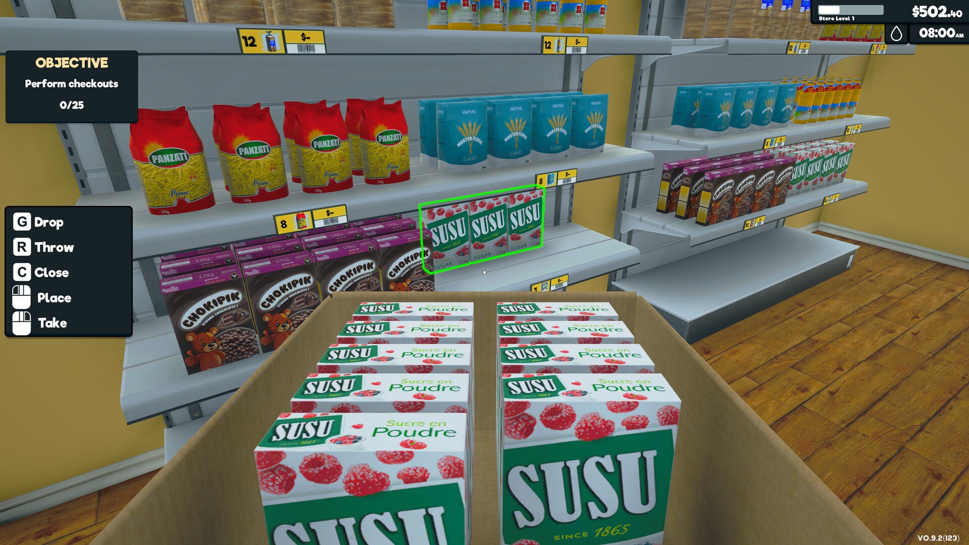 [Supermarket Simulator] L'édition physique s'enrichit et dévoile sa date de sortie !