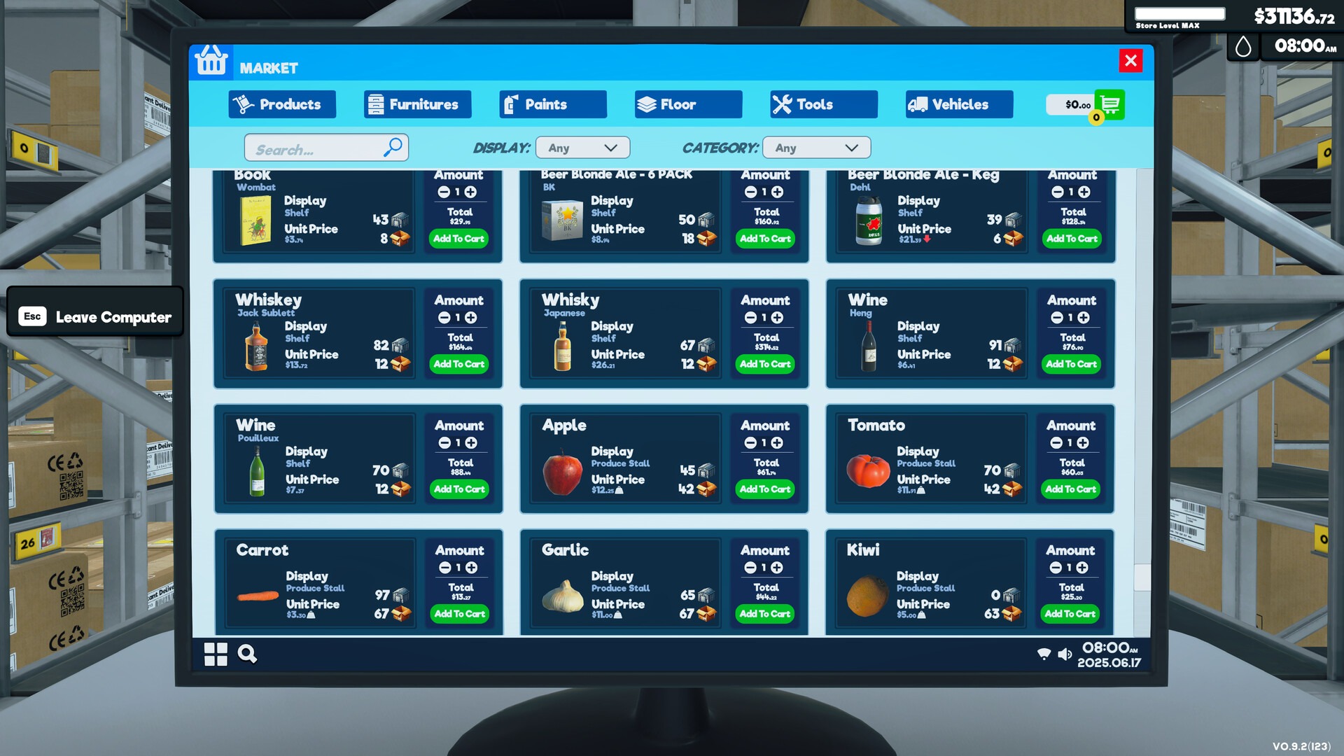[Supermarket Simulator] L'édition physique s'enrichit et dévoile sa date de sortie !