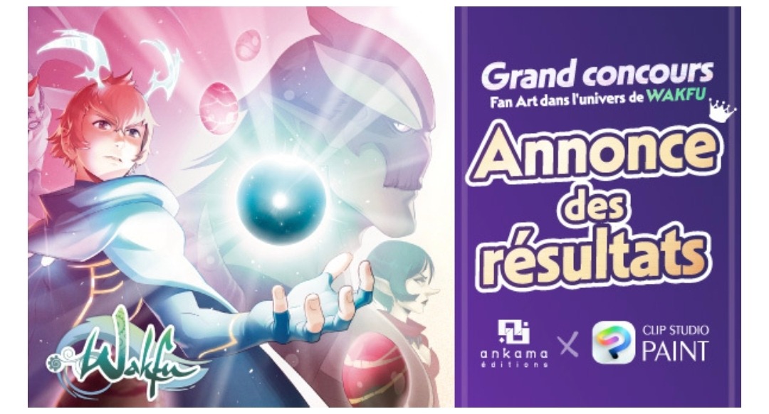 Fan Art WAKFU : les grands gagnants du concours Clip Studio Paint x Ankama enfin révélés !