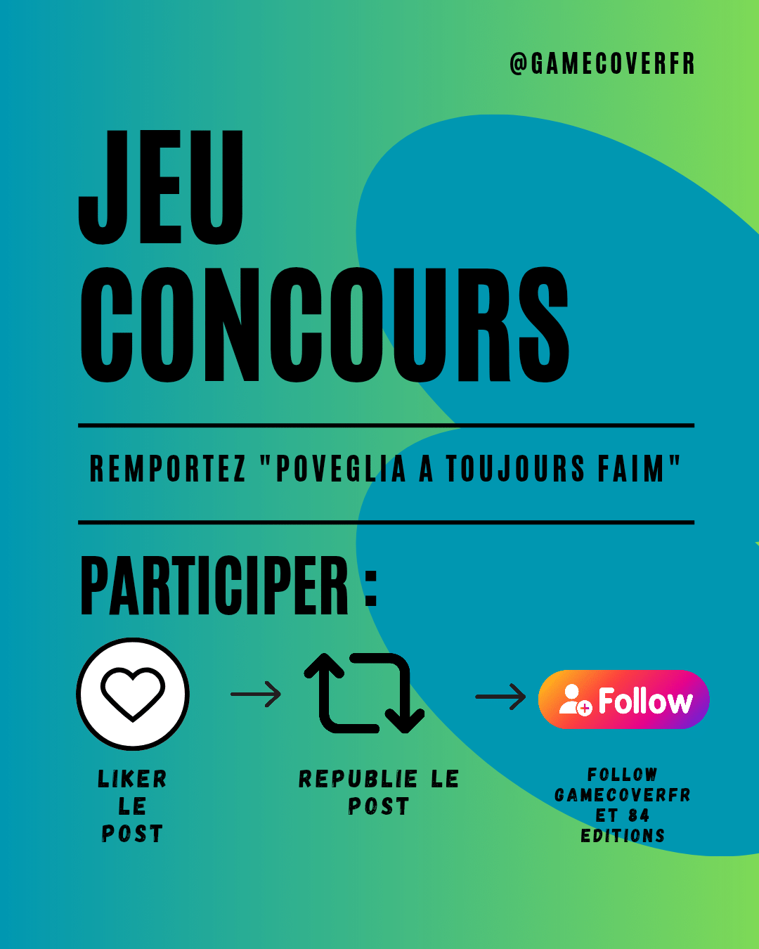Jeu concours Poveglia a toujours faim : Tentez de remporter le roman d'horreur grâce à 84 éditions