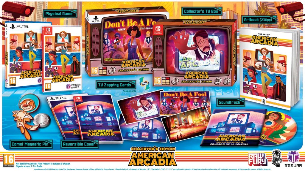 [American Arcadia] L'émission commence aujourd'hui avec l'édition physique !