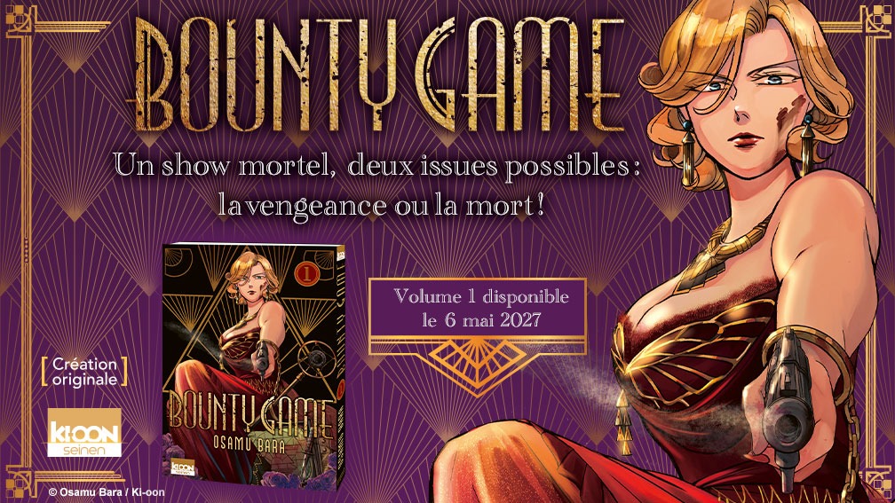 Bounty Game : Ki-oon nous promet une chasse à l'homme haletante