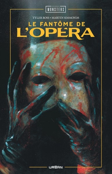Le fantôme de l'opéra - couverture comics