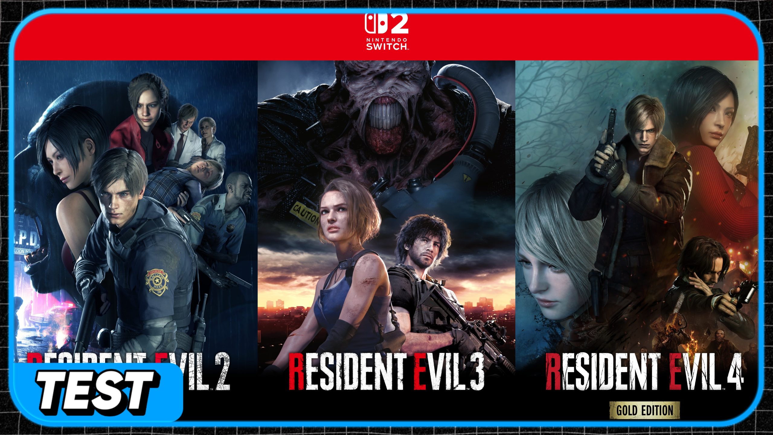 Resident Evil 2, 3 & 4 (Switch 2)
