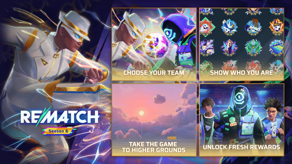 [REMATCH] La saison 6 démarre aujourd'hui avec un tout nouveau système de progression !