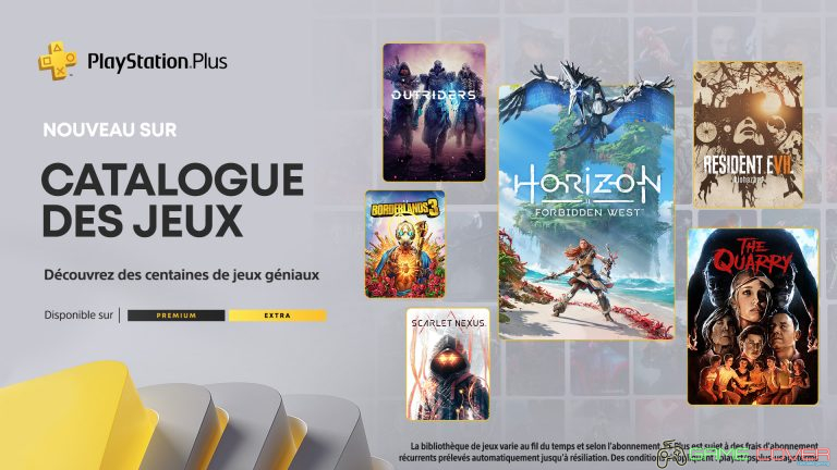 PlayStation Plus Extra_Premium - Fevrier 2022