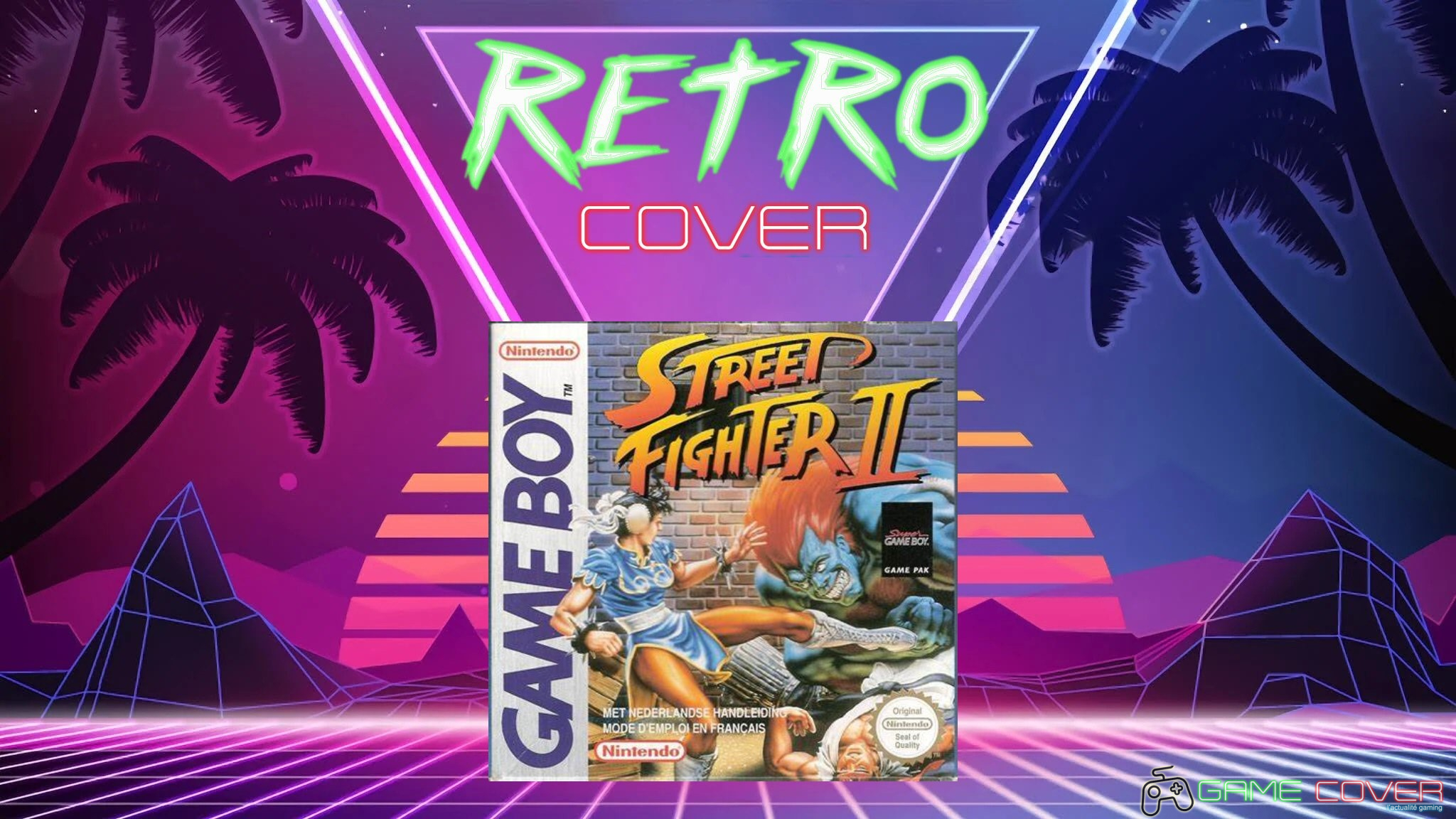 RetroCover Street Fighter II GB