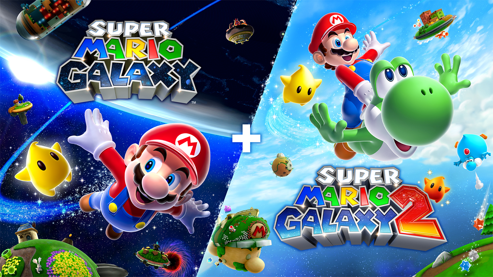 Super Mario Galaxy 1 & 2 - mise en avant