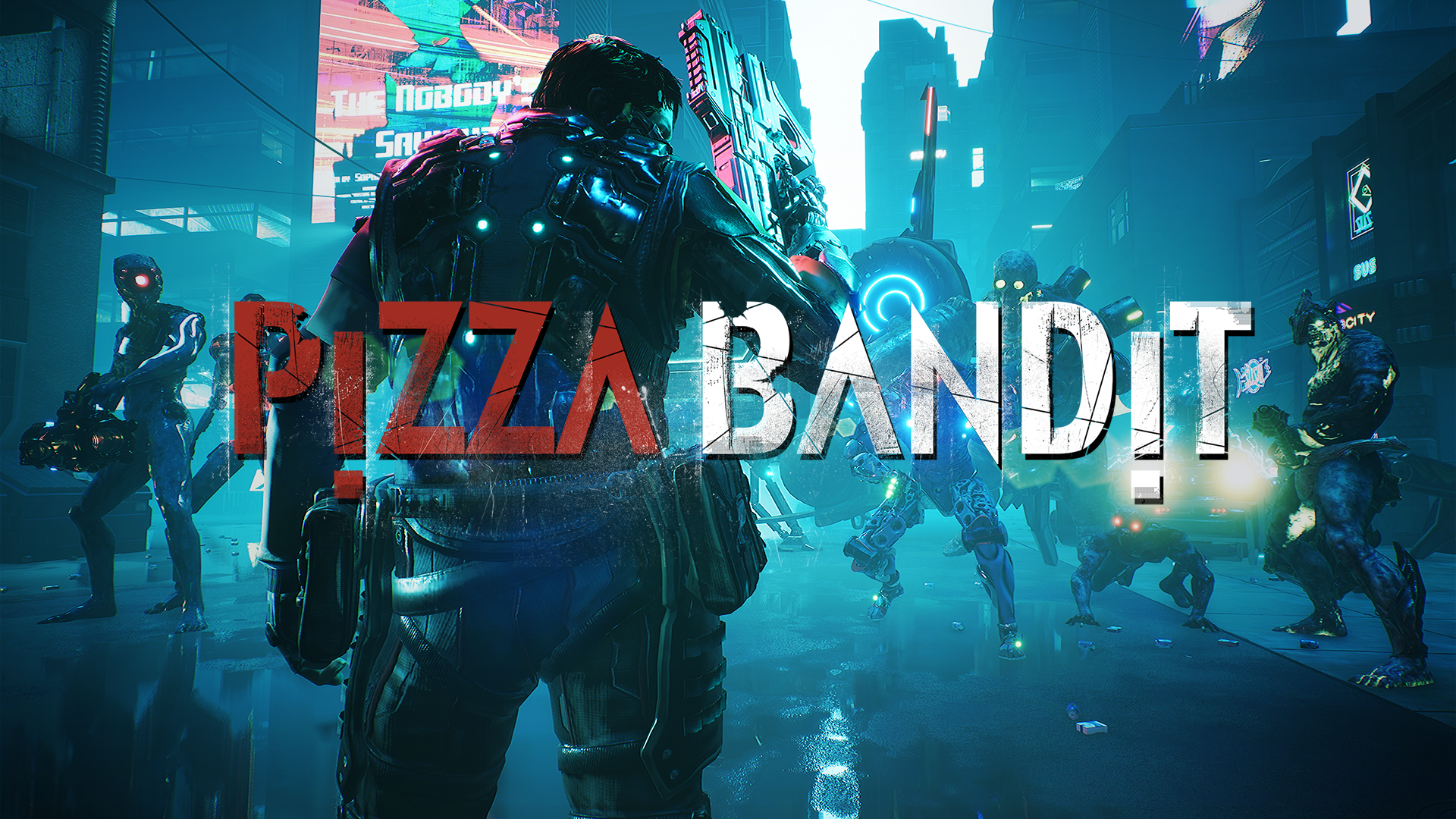 Illustration visuelle pour Pizza Bandit