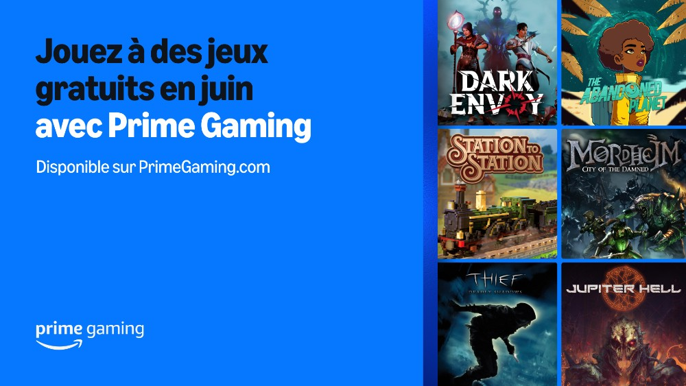 Prime Gaming Juin 2025