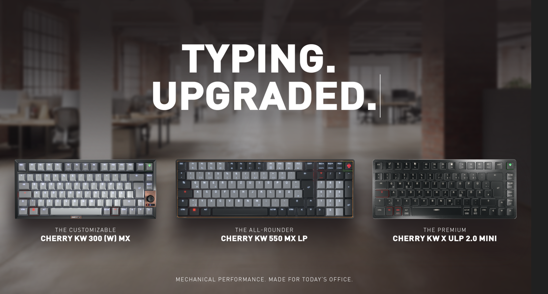 Cherry KW 300 MX, KW 300W MX, KW 550 MX LP