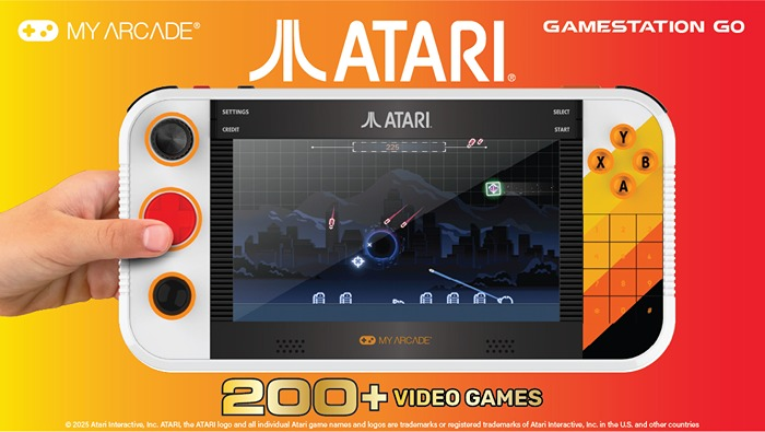 MY ARCADE lance l’ATARI GAMESTATION GO