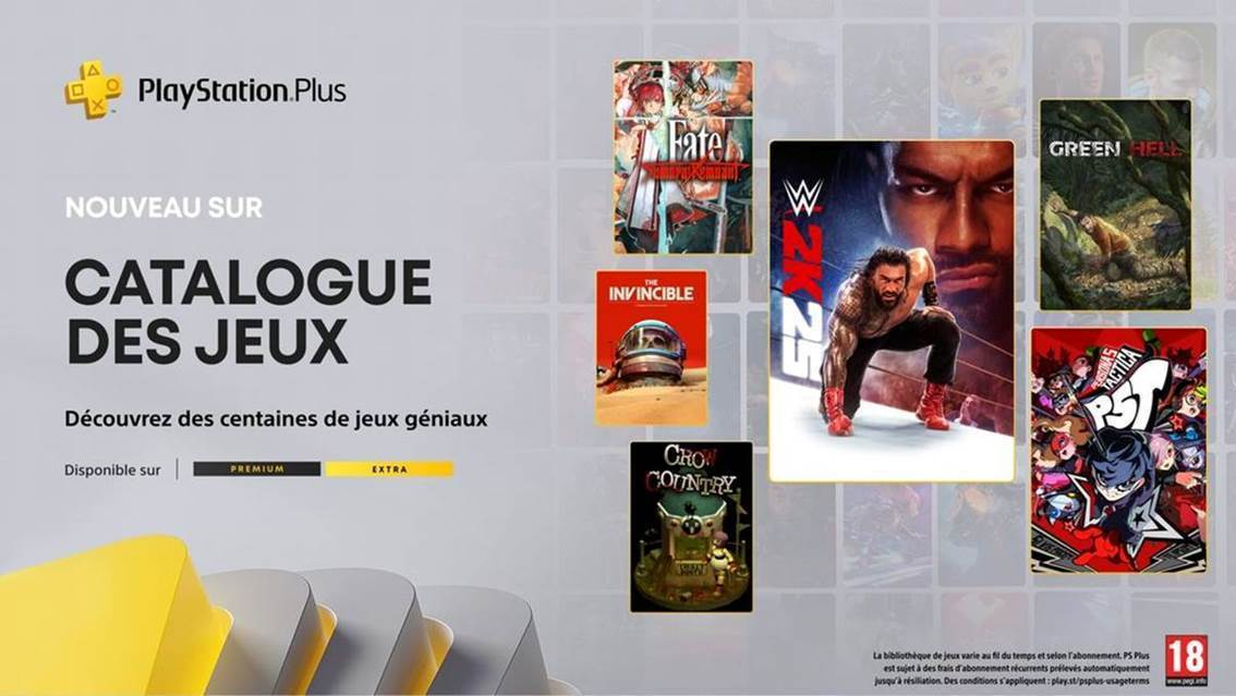 PlayStation Plus septembre