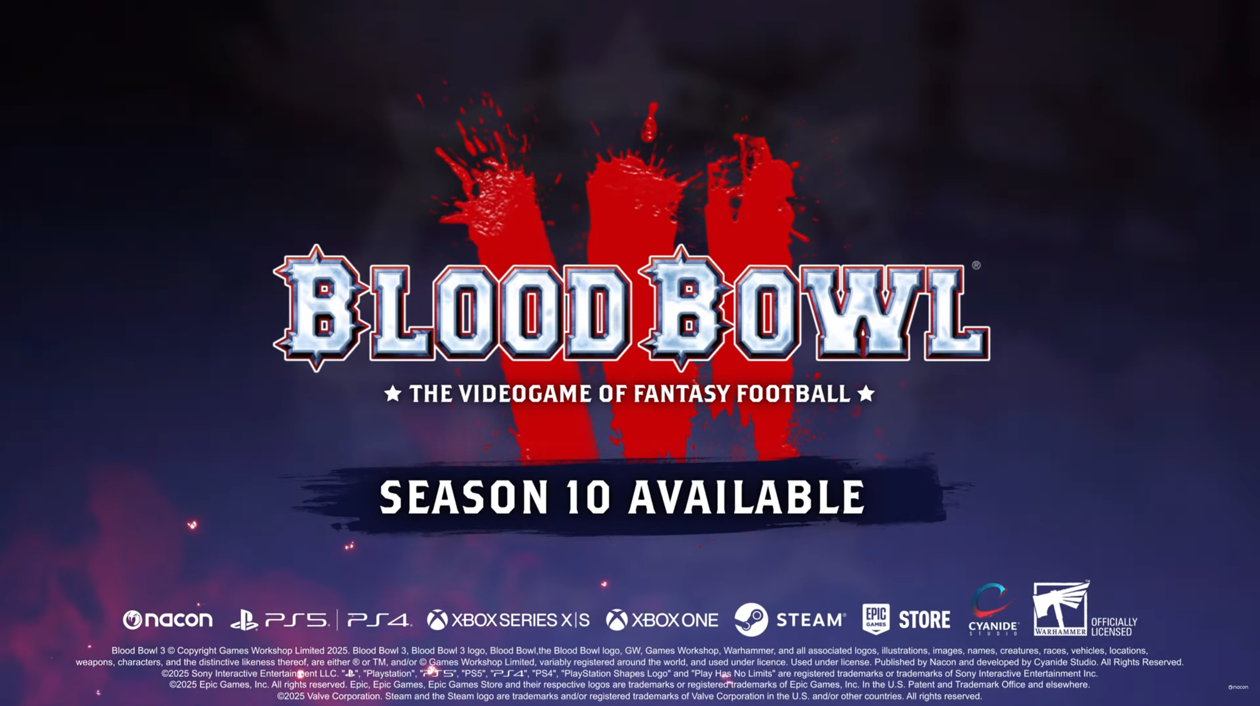 Blood Bowl 3 Saison 10