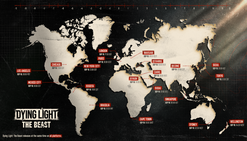 Dying Light: The Beast Map