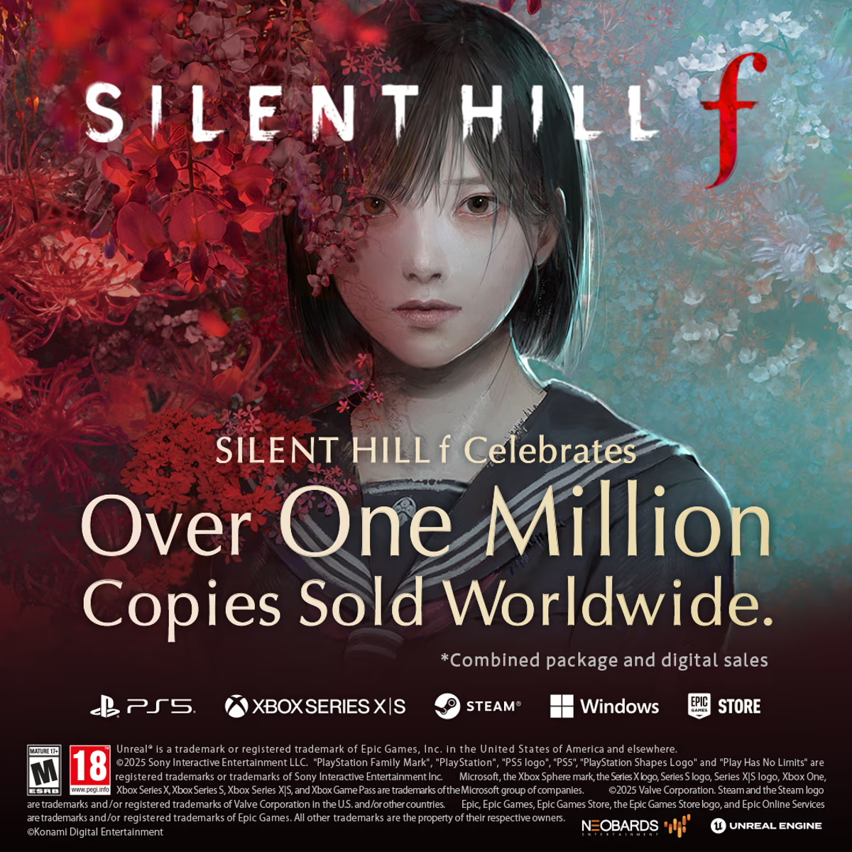 SILENT HILL f s’est vendu à plus d’un million d’exemplaires