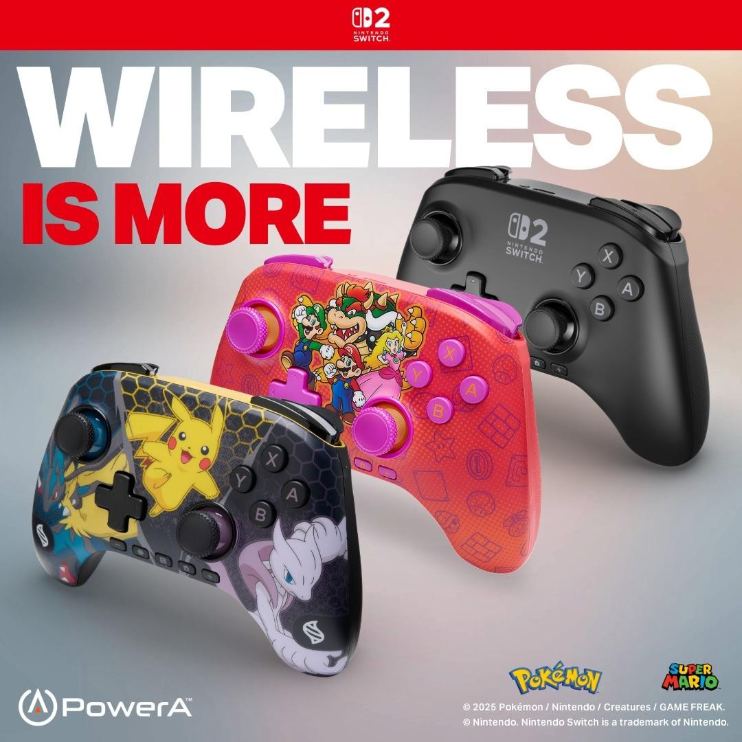 PowerA élargit sa gamme Nintendo Switch 2