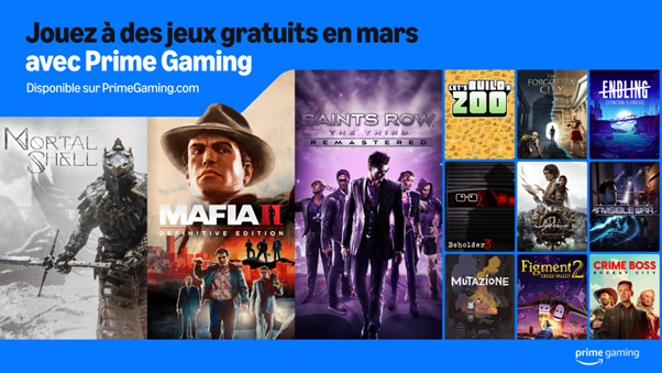 Prime Gaming mars 2025